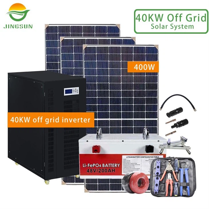 Sistem solar off-grid de 40 kW
