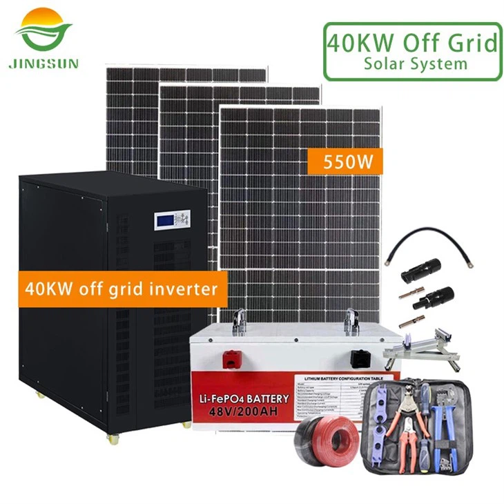 40KW Off Grid Solar System
