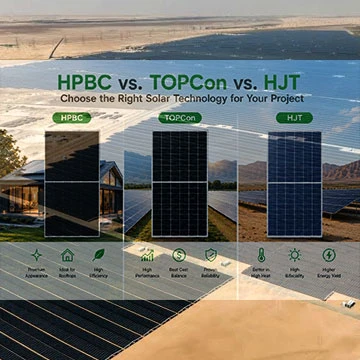 Panoul solar TOPCon, BC sau HJT – care ar trebui să aleg?
